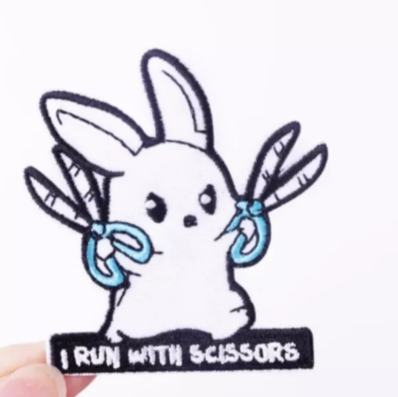 I run with scissors patch - Picture 1 of 1
